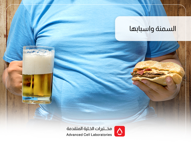 أسباب السمنة وعلاجها | فحوصات دقيقة في مختبر الخلية المتقدم 1 أسباب السمنة وعلاجها